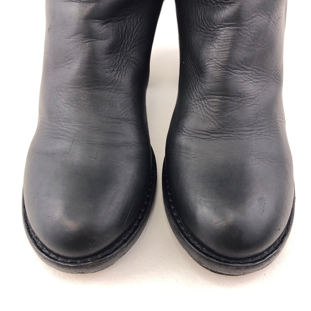 Acne Studios Cypress Black Leather Ankle Boots EUR 39 - Picture 12 of 15